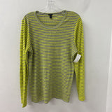 J CREW WOMEN'S TOP grey neon XL