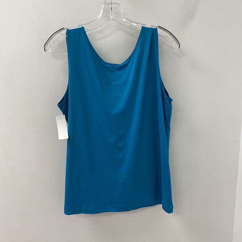 CHICOS WOMEN'S TANK/CAMI blue M/2