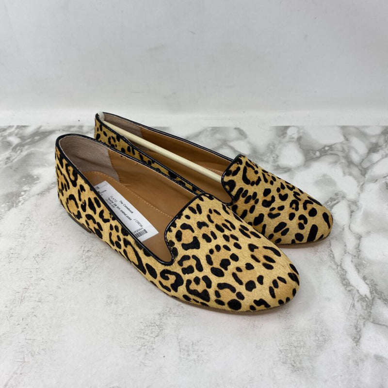 J CREW WOMEN'S FLATS animal print 6