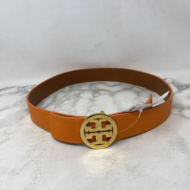 TORY BURCH WOMEN'S BELT orange to tan