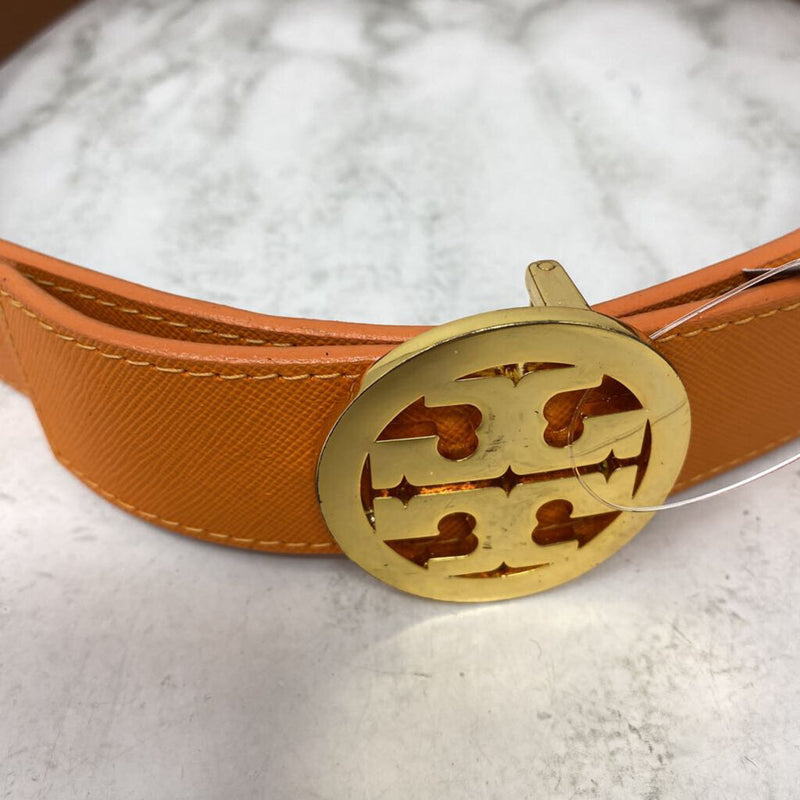 TORY BURCH WOMEN'S BELT orange to tan