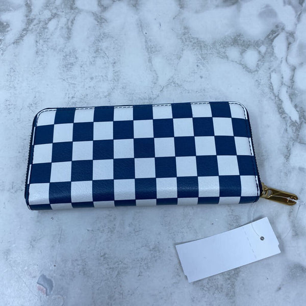 MARC by marc jacobs WOMEN'S WALLET/WRISTLET blue white