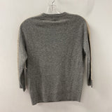 J CREW WOMEN'S SWEATER grey cream XS