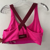 NEW BALANCE WOMEN'S ACTIVE BRA pink burgundy L