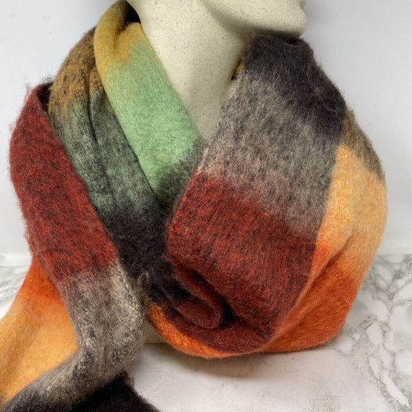 OAK + FORT WOMEN'S SCARF/SHAWL multi