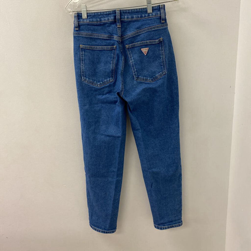 GUESS WOMEN'S JEANS blue S