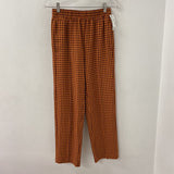 SUNDAY BEST WOMEN'S PANTS orange black S