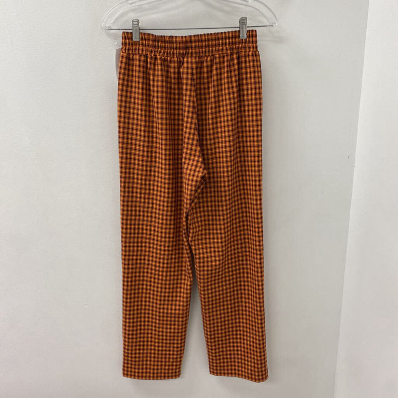 SUNDAY BEST WOMEN'S PANTS orange black S