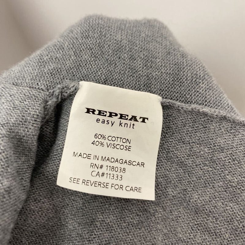 REPEAT WOMEN'S CARDIGAN grey S