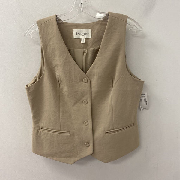 WOMEN'S BLAZER/JACKET khaki L