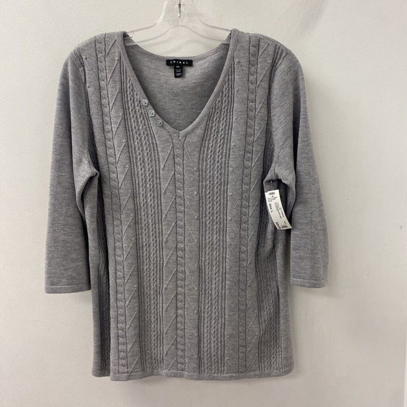 TRIBAL WOMEN'S SWEATER grey L