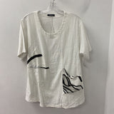 NEW COLLECTION WOMEN'S TOP white black L