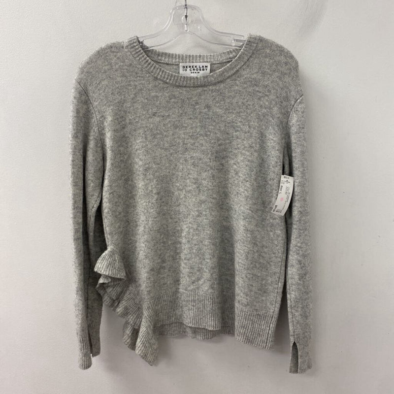 DEREK LAM 10 CROSBY WOMEN'S SWEATER grey L