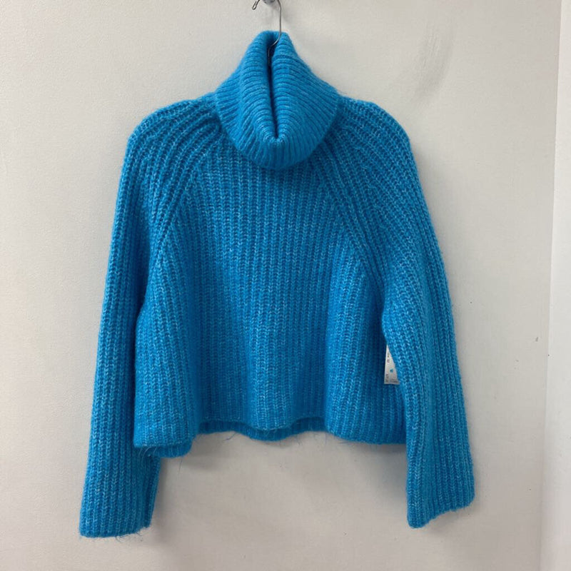 ZARA WOMEN'S SWEATER blue M