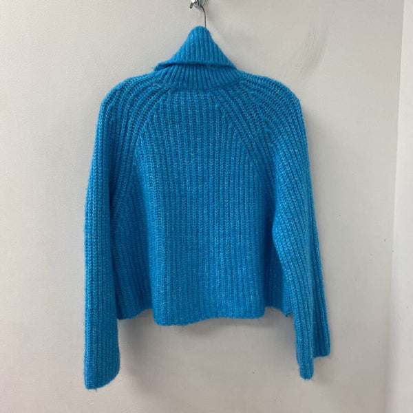 ZARA WOMEN'S SWEATER blue M