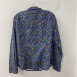 J CREW WOMEN'S BLOUSE/SHIRT blue red green 12