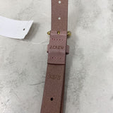 J CREW WOMEN'S BELT pink XS/S