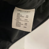 OAK + FORT WOMEN'S COAT black XS/S