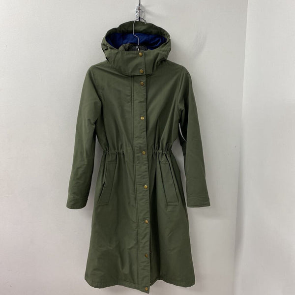 LANDS'END WOMEN'S COAT olive XS/2-4