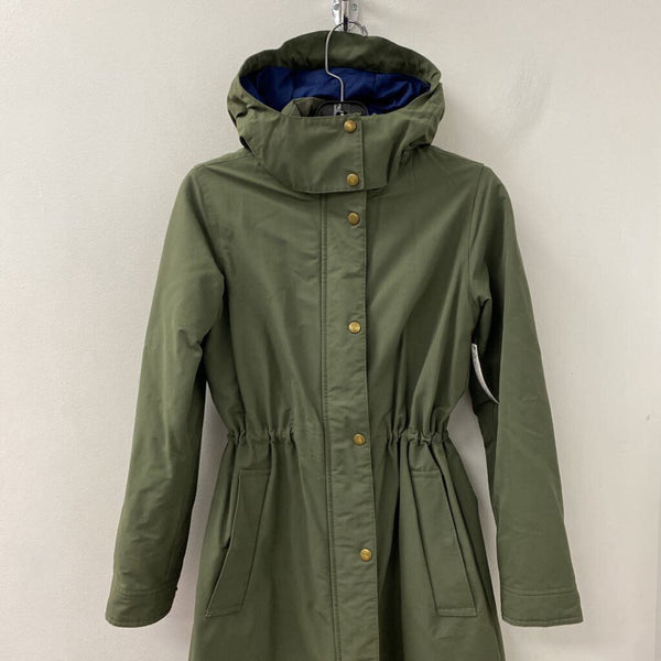 LANDS'END WOMEN'S COAT olive XS/2-4