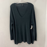 EILEEN FISHER WOMEN'S SWEATER dark green XL