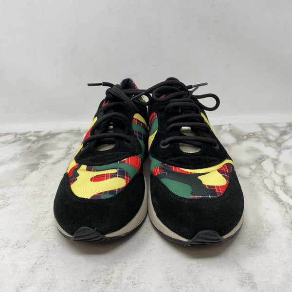 GEOX WOMEN'S SNEAKERS black yellow red green 39/9