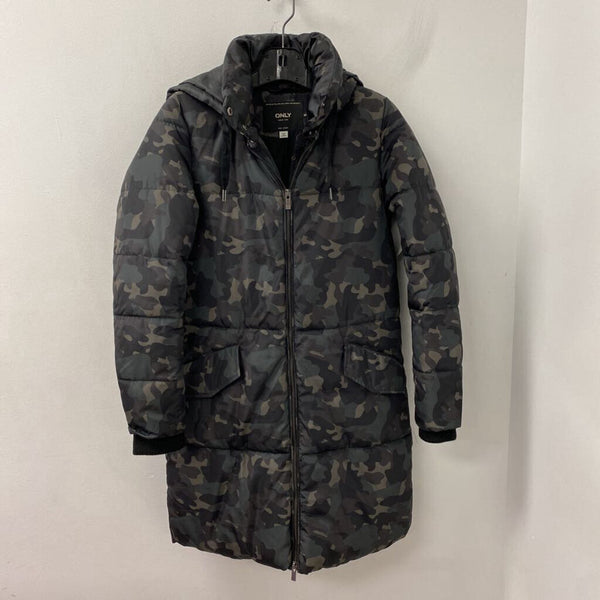 ONLY WOMEN'S COAT camo XS