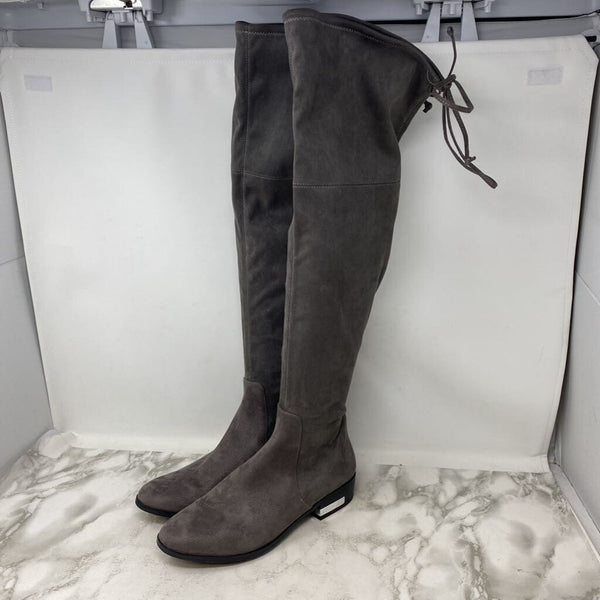 GUESS WOMEN'S BOOTS grey 9.5