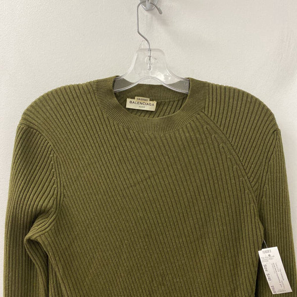 BALENCIAGA WOMEN'S SWEATER green S/40