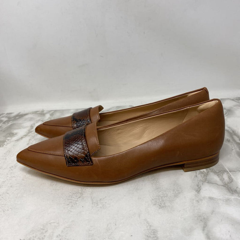 CLARKS WOMEN'S FLATS brown 9