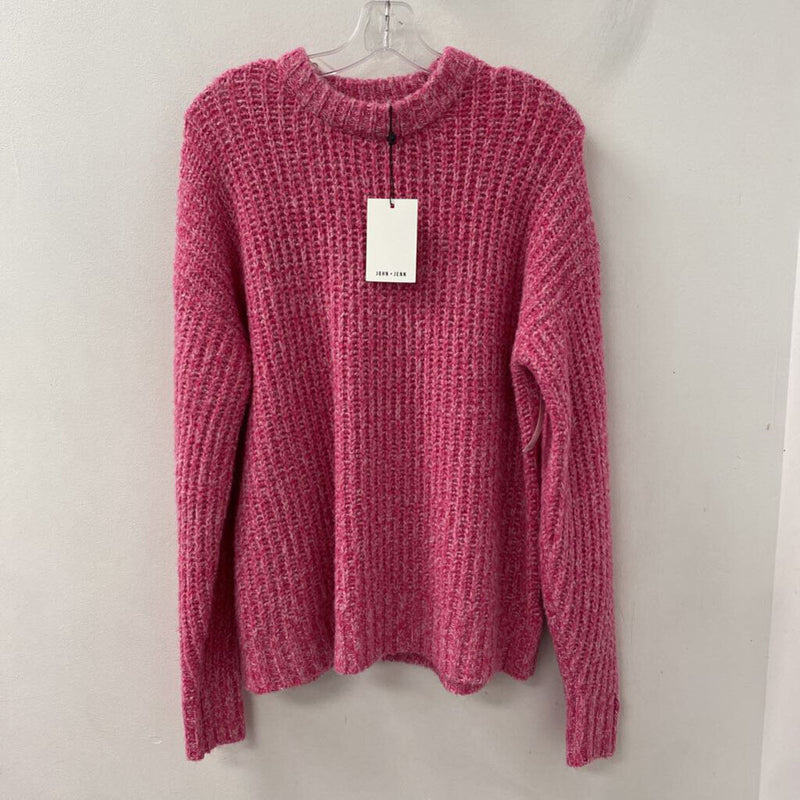 JOHN + JENN WOMEN'S SWEATER pink S