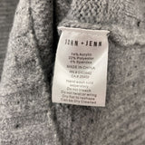 JOHN + JENN WOMEN'S SWEATER grey S