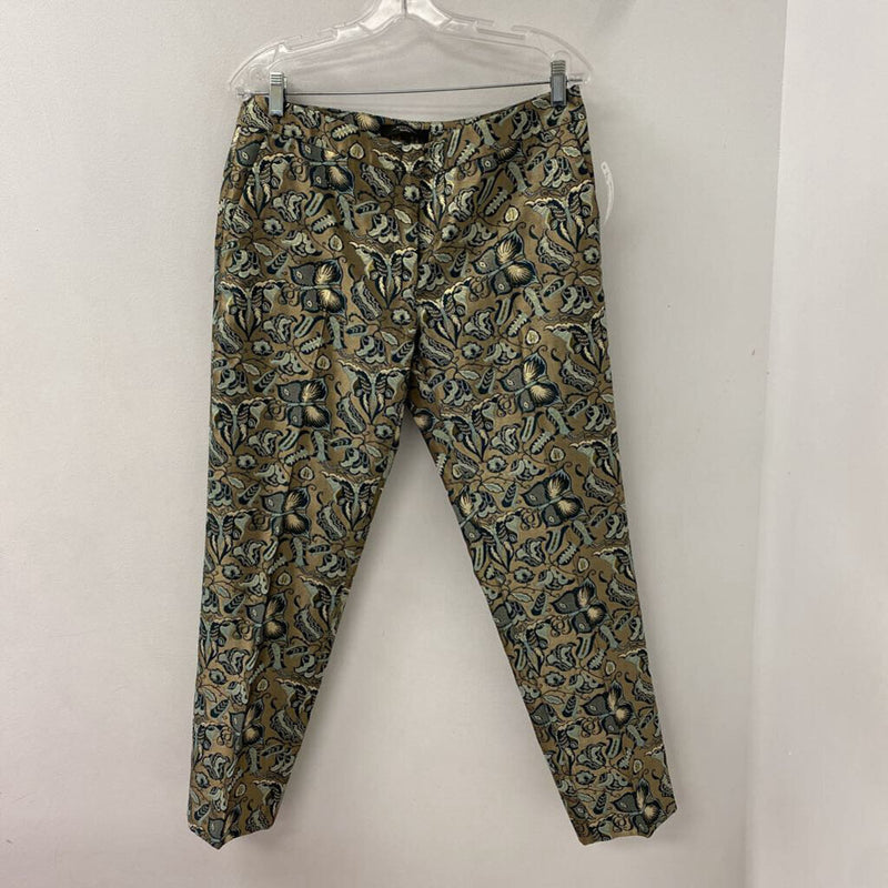 WEEKEND Max Mara WOMEN'S PANTS green bronze mix L/XL