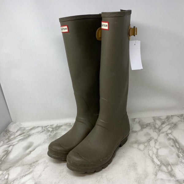 HUNTER WOMEN'S RAIN BOOTS olive 7