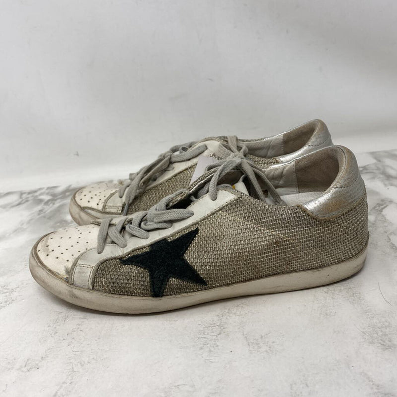 GOLDEN GOOSE WOMEN'S SNEAKERS beige black 37