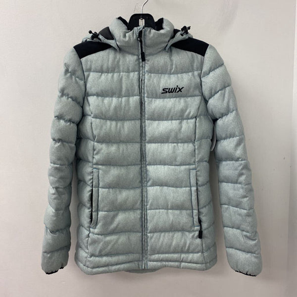 WOMEN'S COAT light blue S