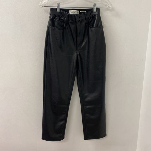 ABERCROMBIE & FITCH WOMEN'S PANTS black XS/24