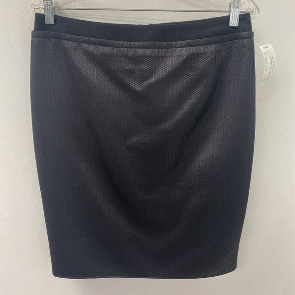 VERA WANG WOMEN'S SKIRT black gunmetal mix 8/10