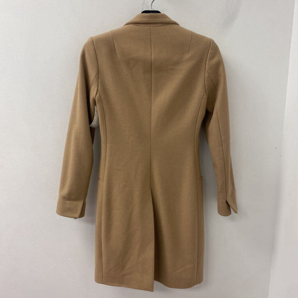 ALL SAINTS WOMEN'S COAT tan XS/00