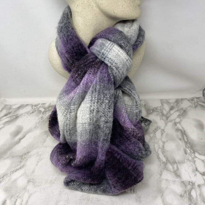 MAJE WOMEN'S SCARF/SHAWL grey purple