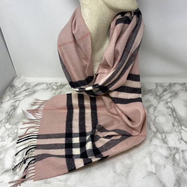 BURBERRY WOMEN'S SCARF/SHAWL pink black