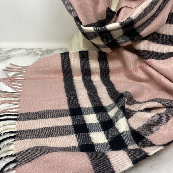 BURBERRY WOMEN'S SCARF/SHAWL pink black