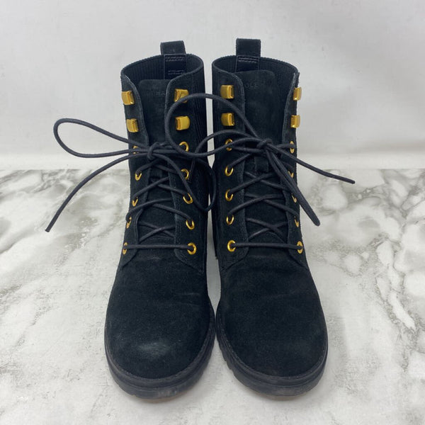 COLE HAAN WOMEN'S BOOTS black 6