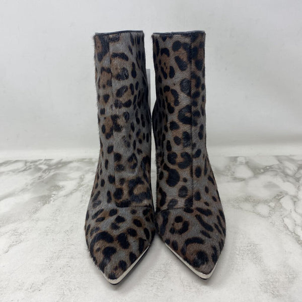 NINE WEST WOMEN'S BOOTS animal print 6.5