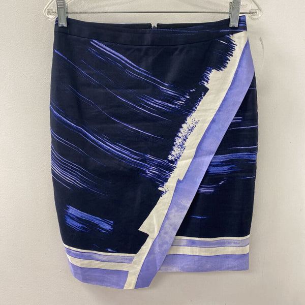 Banana Republic WOMEN'S SKIRT black white blue 4P