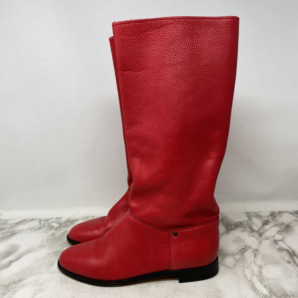 ROOTS WOMEN'S BOOTS red 7/7.5