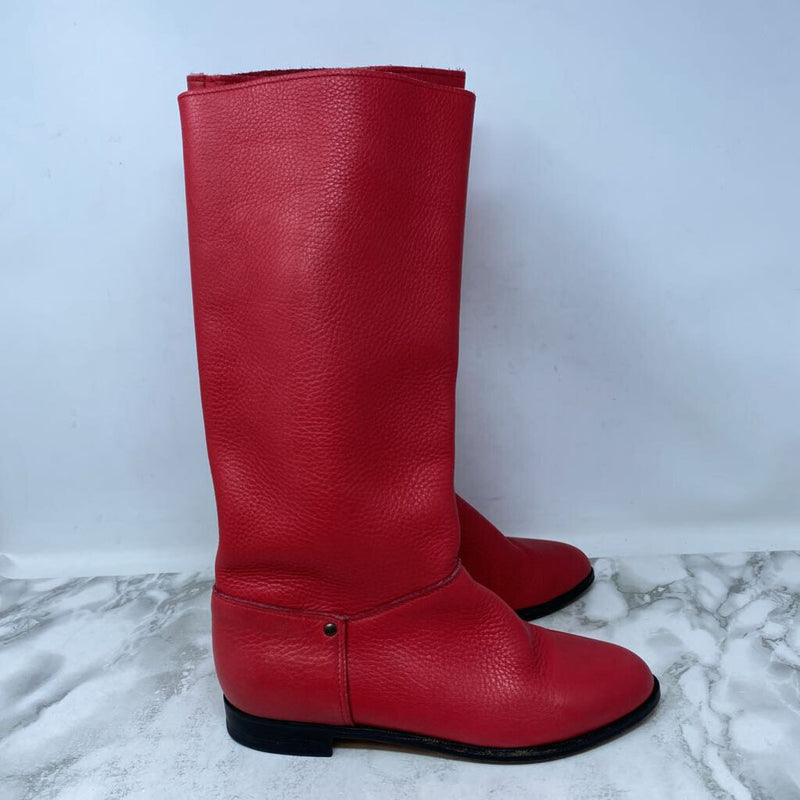 ROOTS WOMEN'S BOOTS red 7/7.5