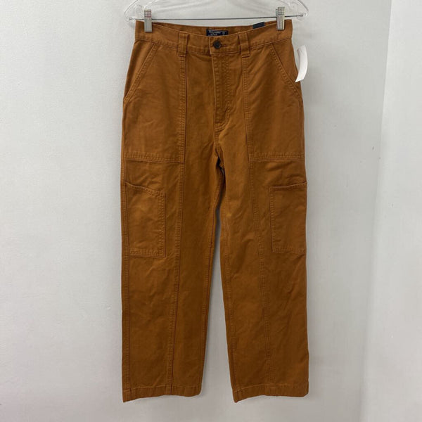 ABERCROMBIE & FITCH WOMEN'S PANTS burnt orange S/28