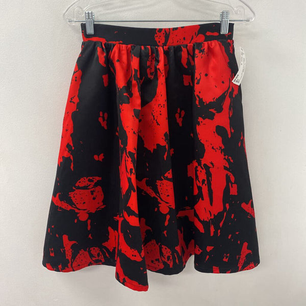 HAIGHT ASHBURY WOMEN'S SKIRT black red S