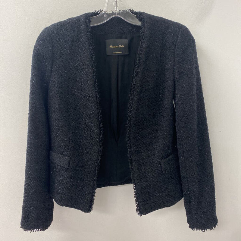 Massimo Dutti WOMEN'S BLAZER/JACKET black 4